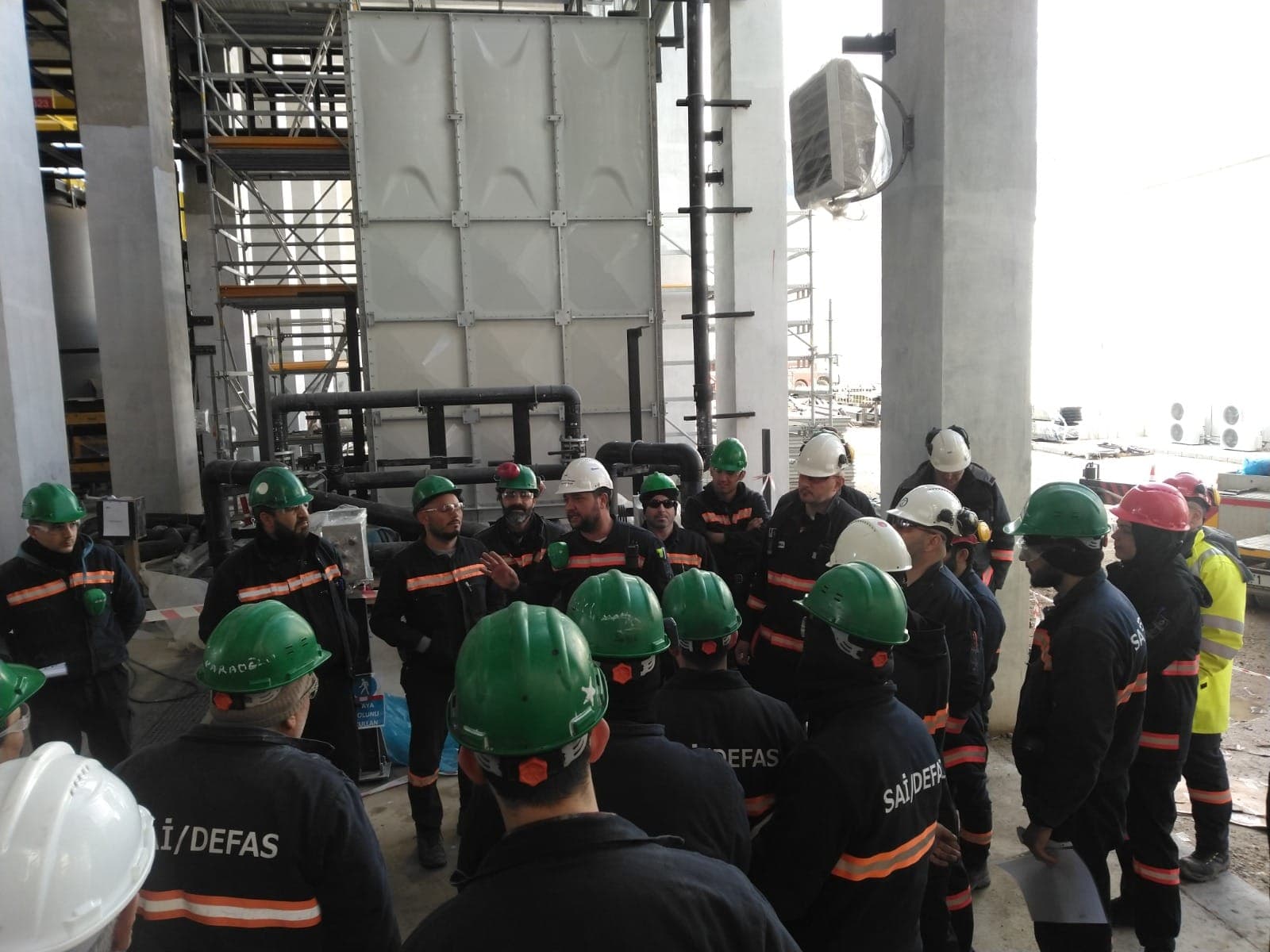 Our site team