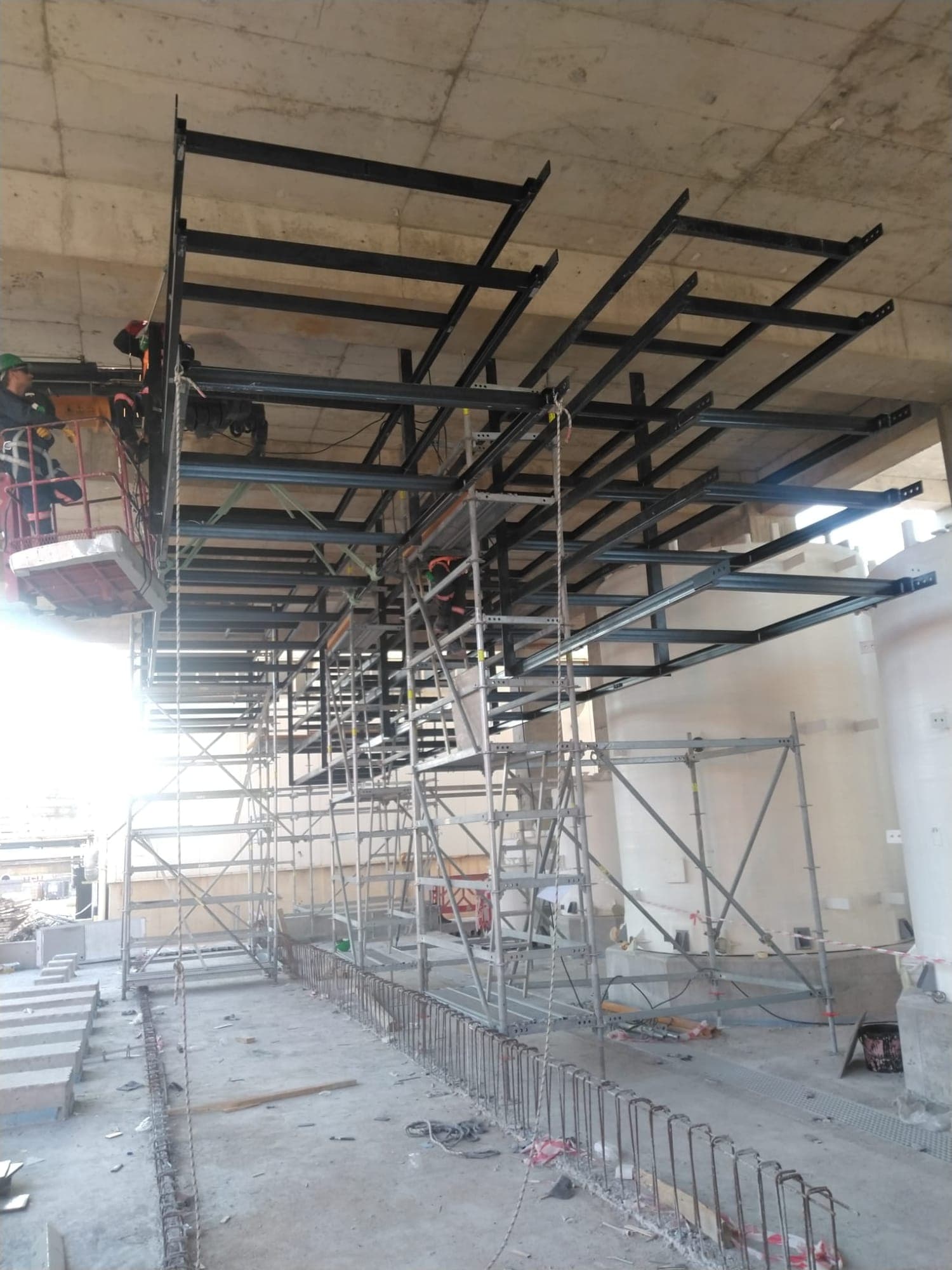Steel Structure Works — site photo