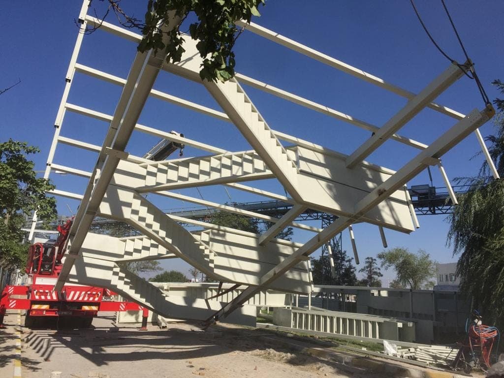 Steel Structure Works — site photo