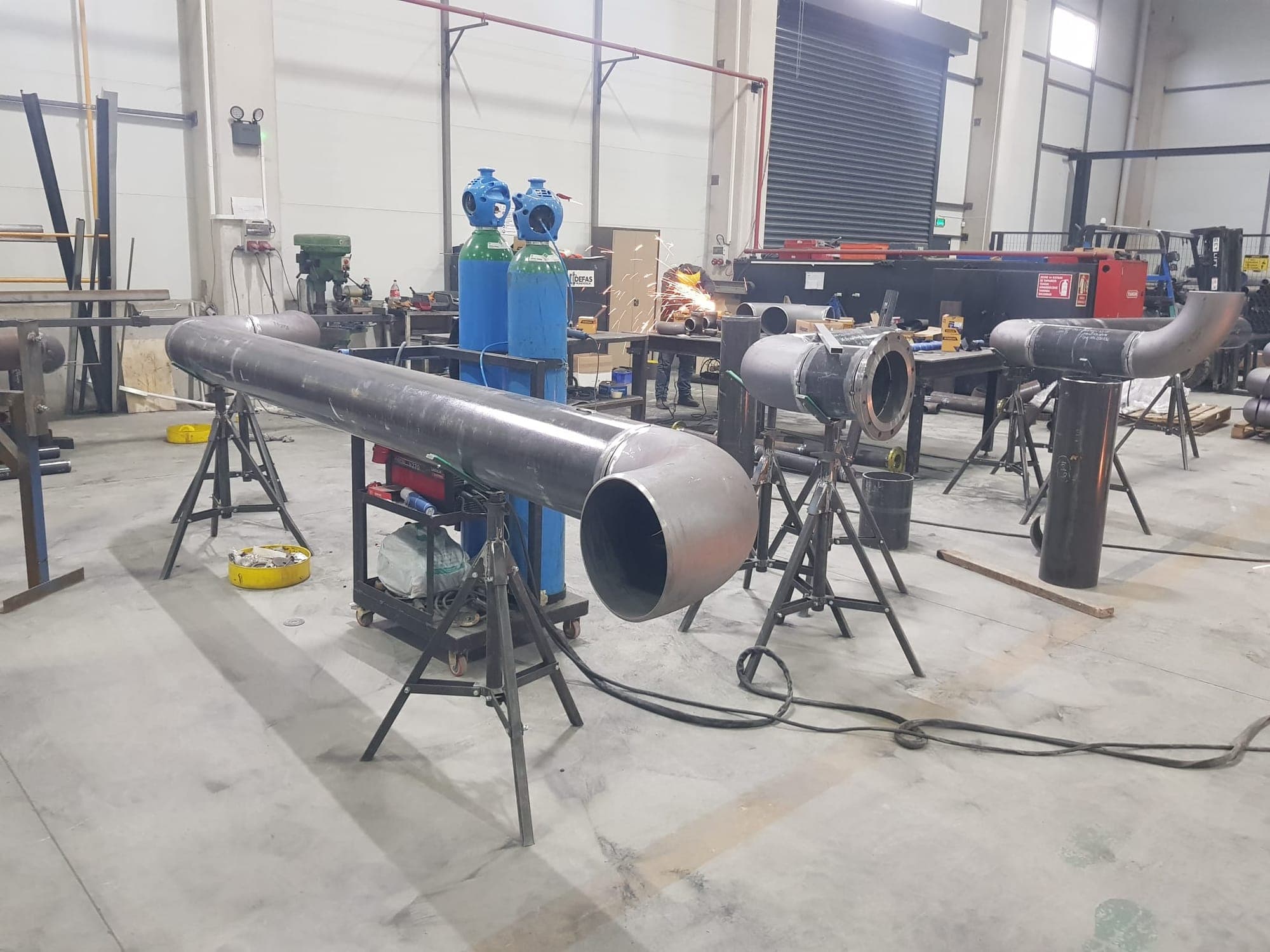 Spool Fabrication — site photo