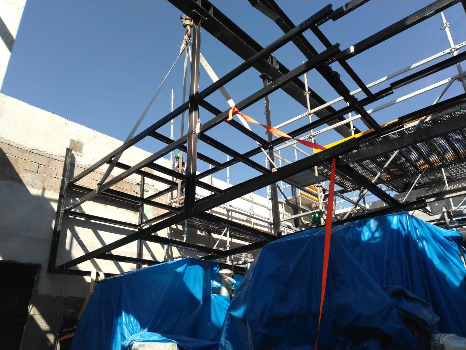 Steel Structure Works — site photo