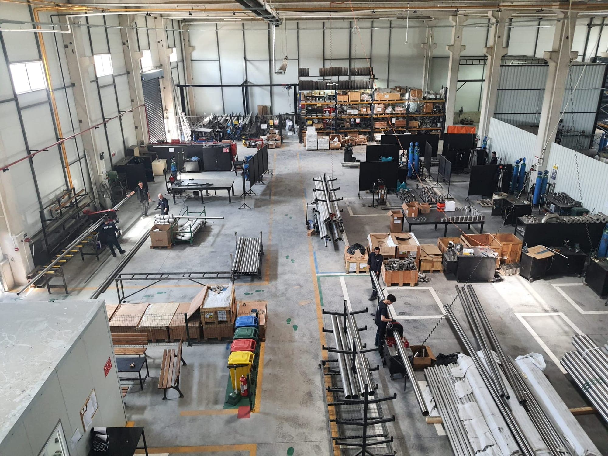 A view of our former workshop