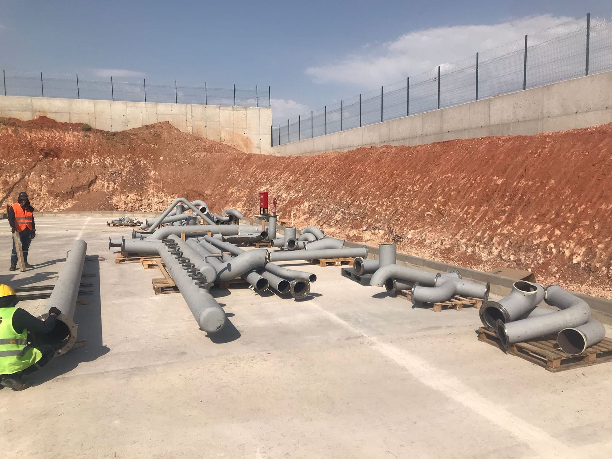 Spool Fabrication — site photo