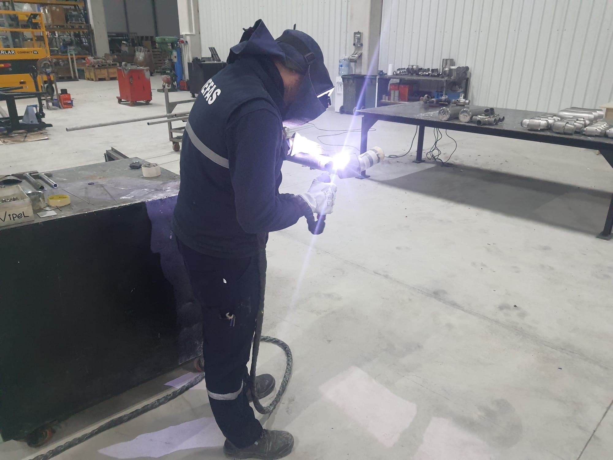Spool Fabrication — site photo