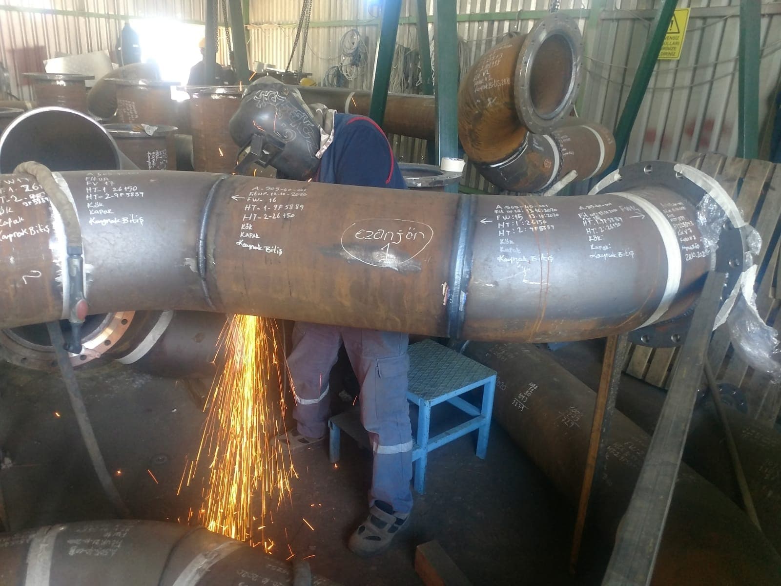 Spool Fabrication — site photo