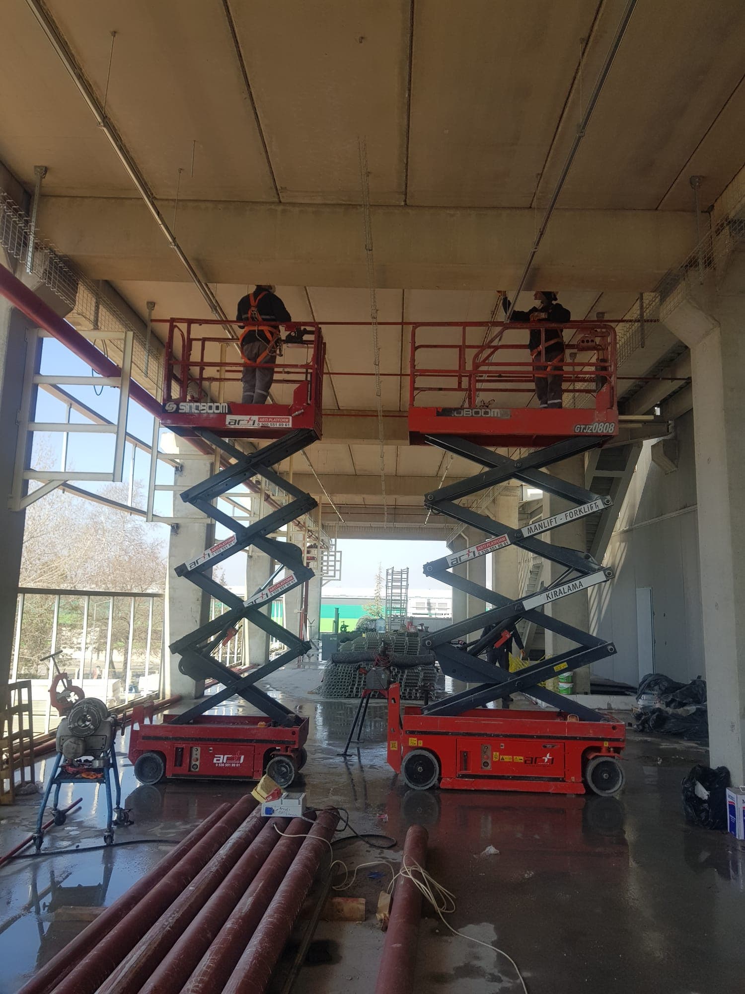 Industrial Piping Works — site photo