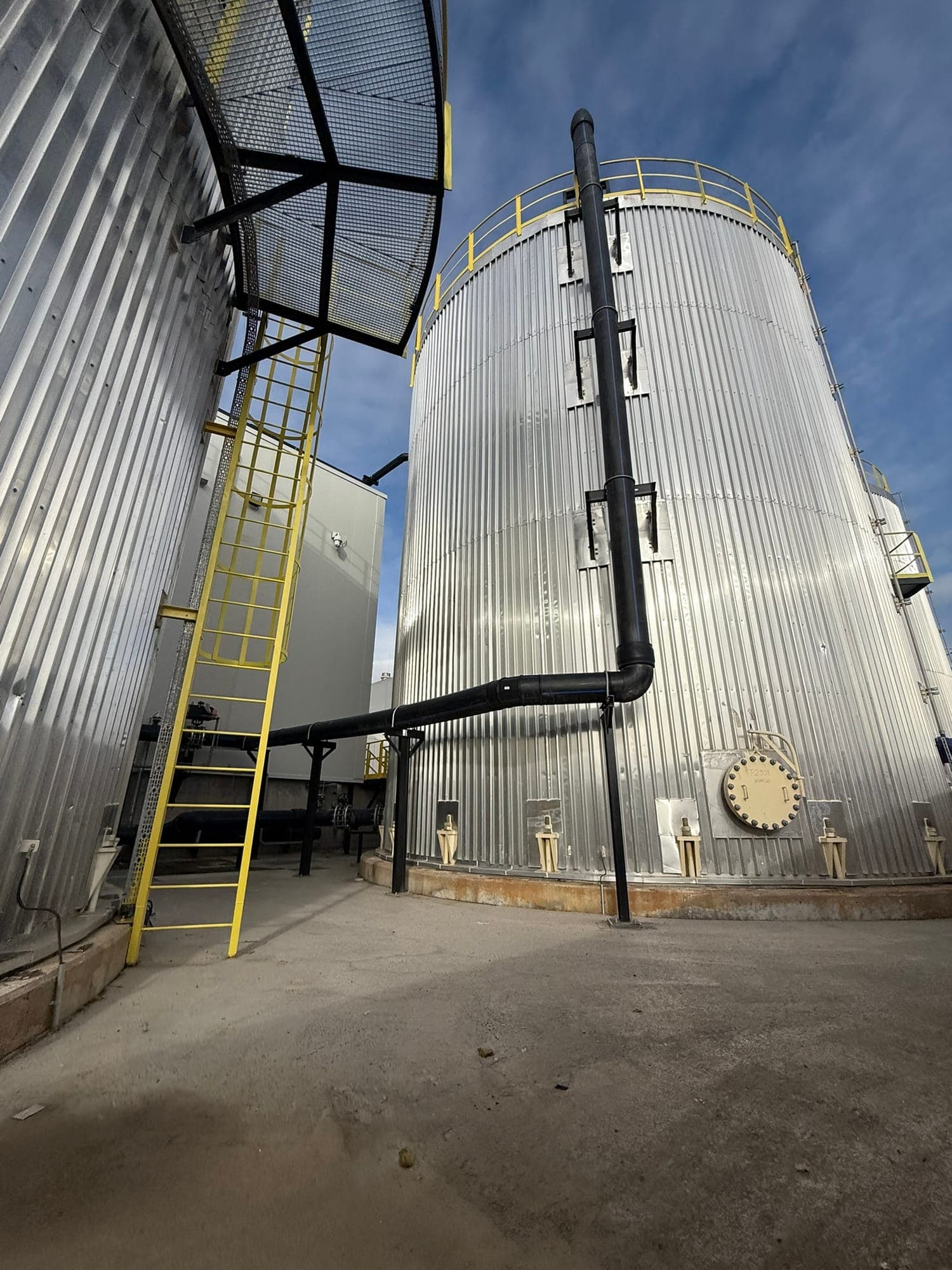 Tank Fabrication — site photo