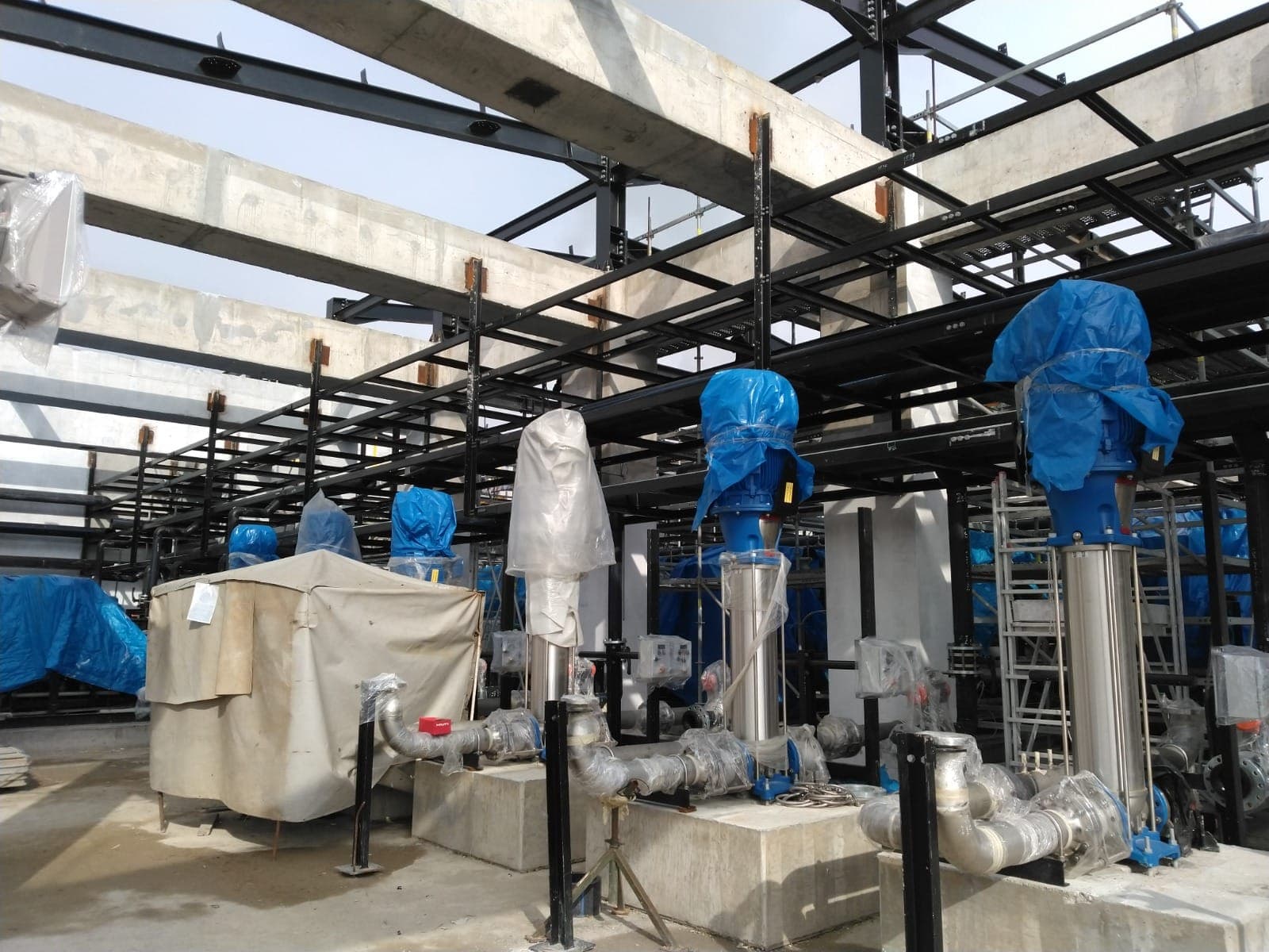 Steel Structure Works — site photo