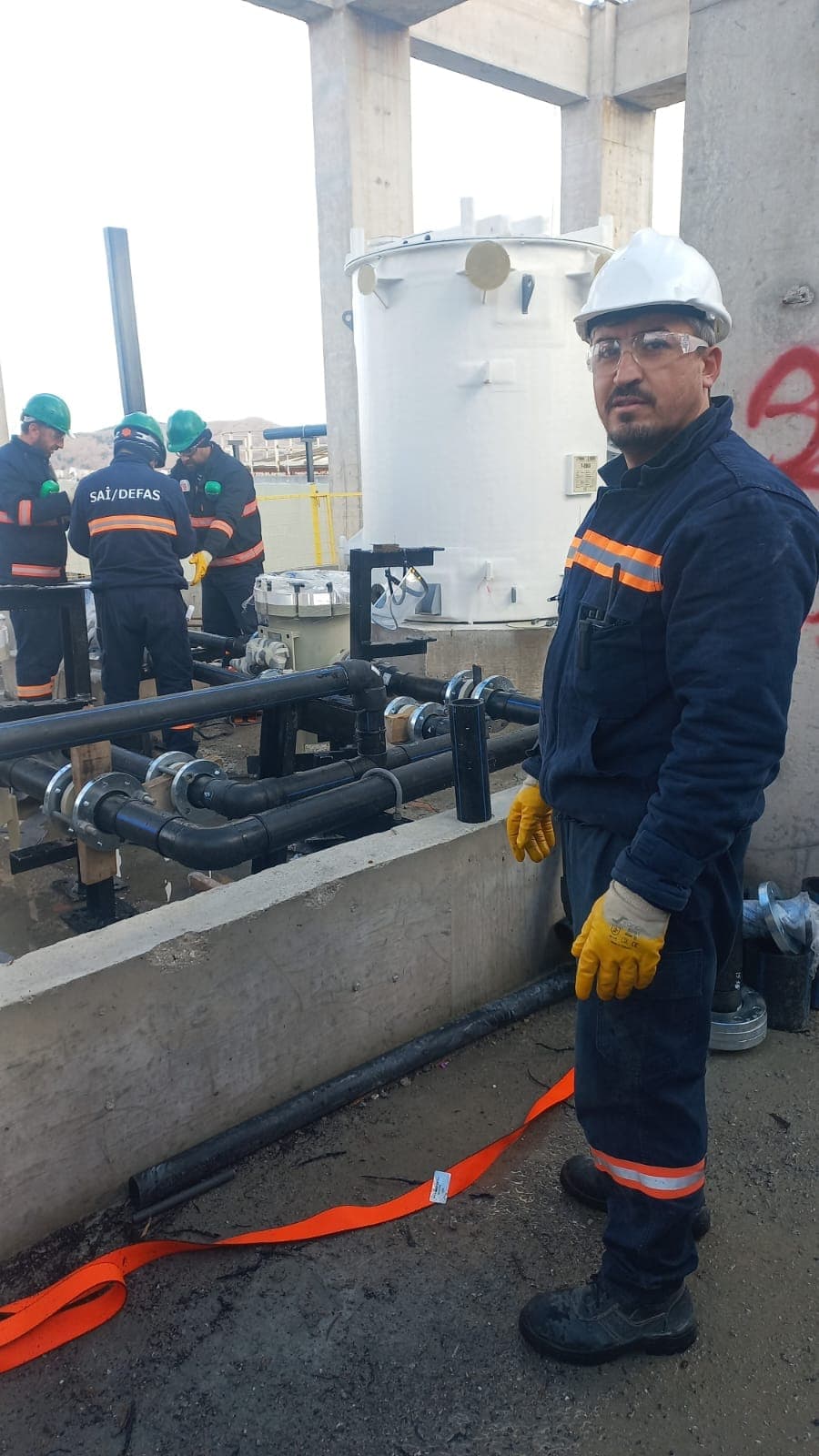 Industrial Piping Works — site photo
