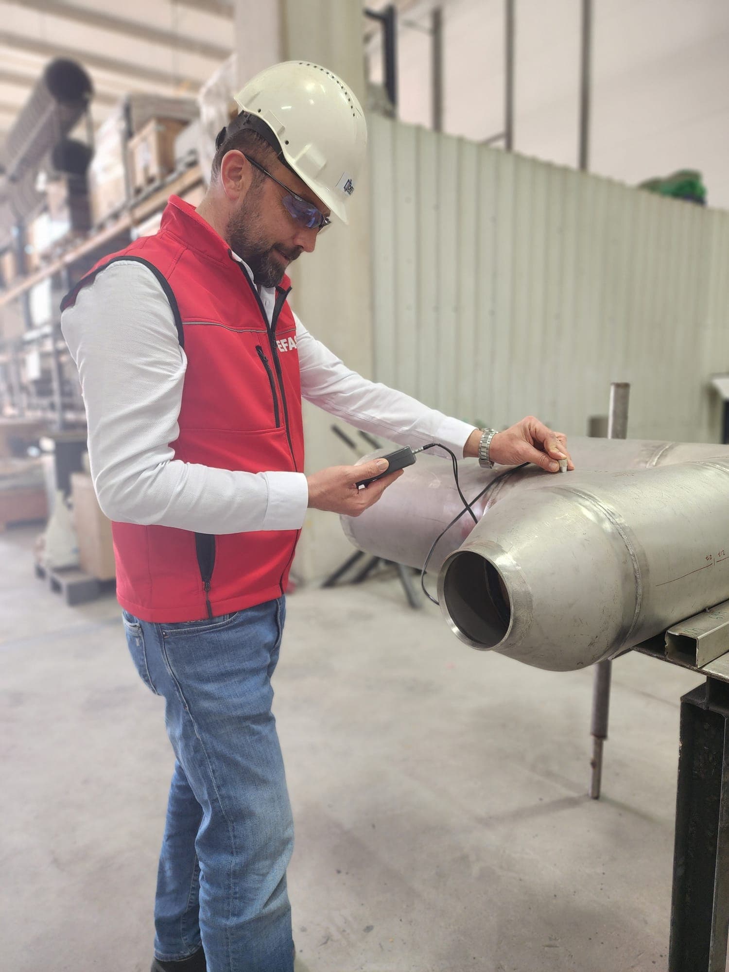 Weld quality testing