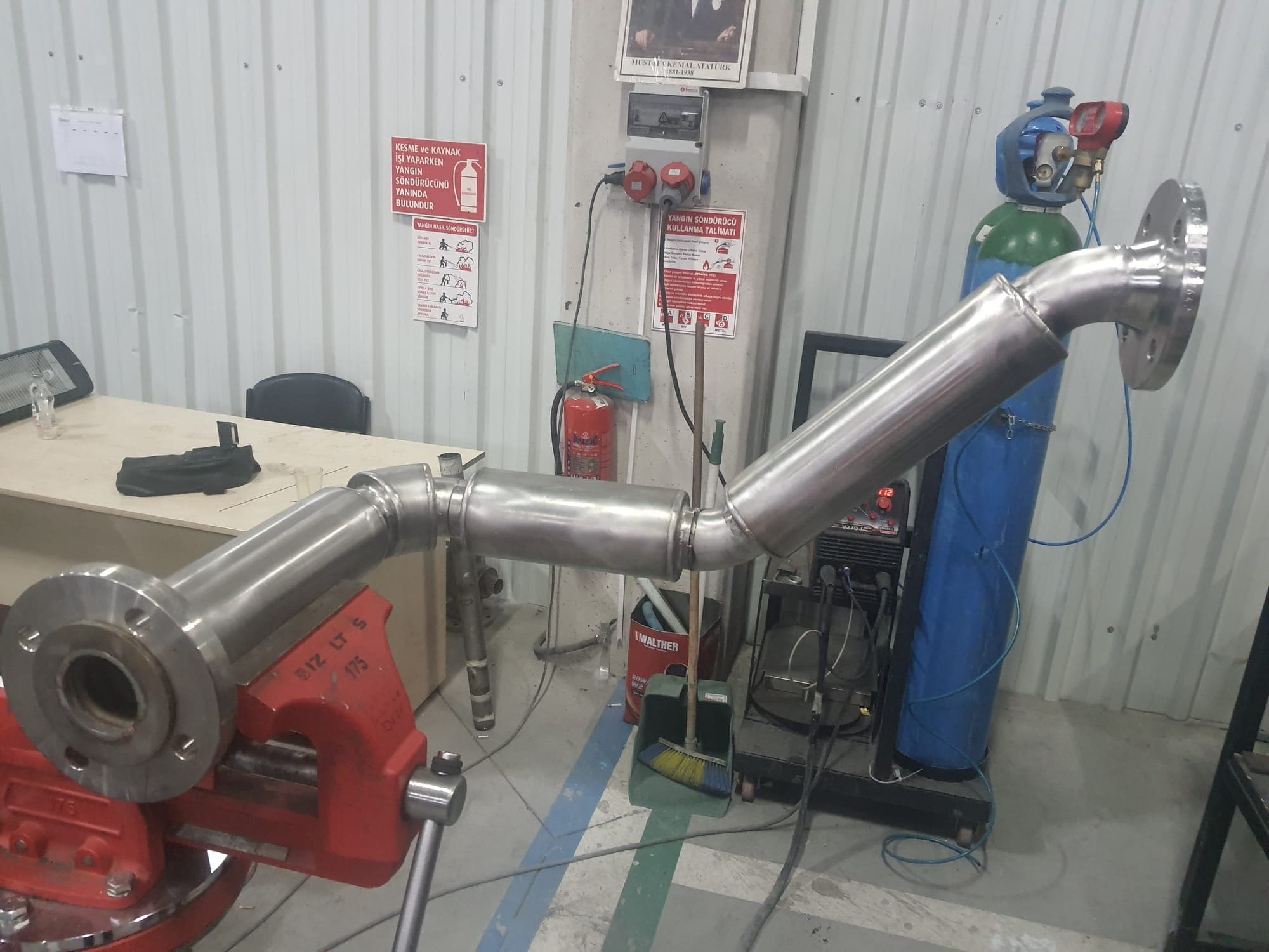 Spool Fabrication — site photo