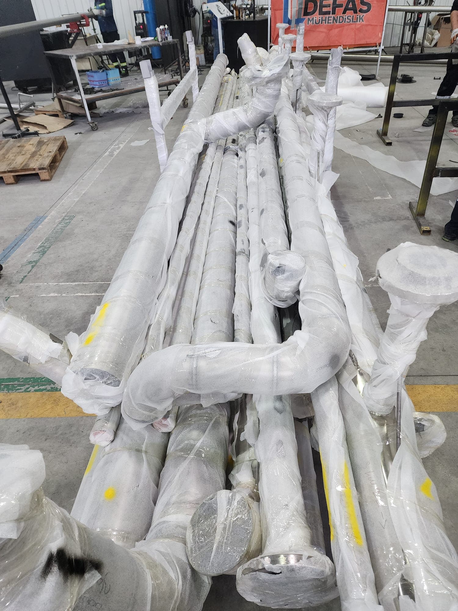 Spool Fabrication — site photo
