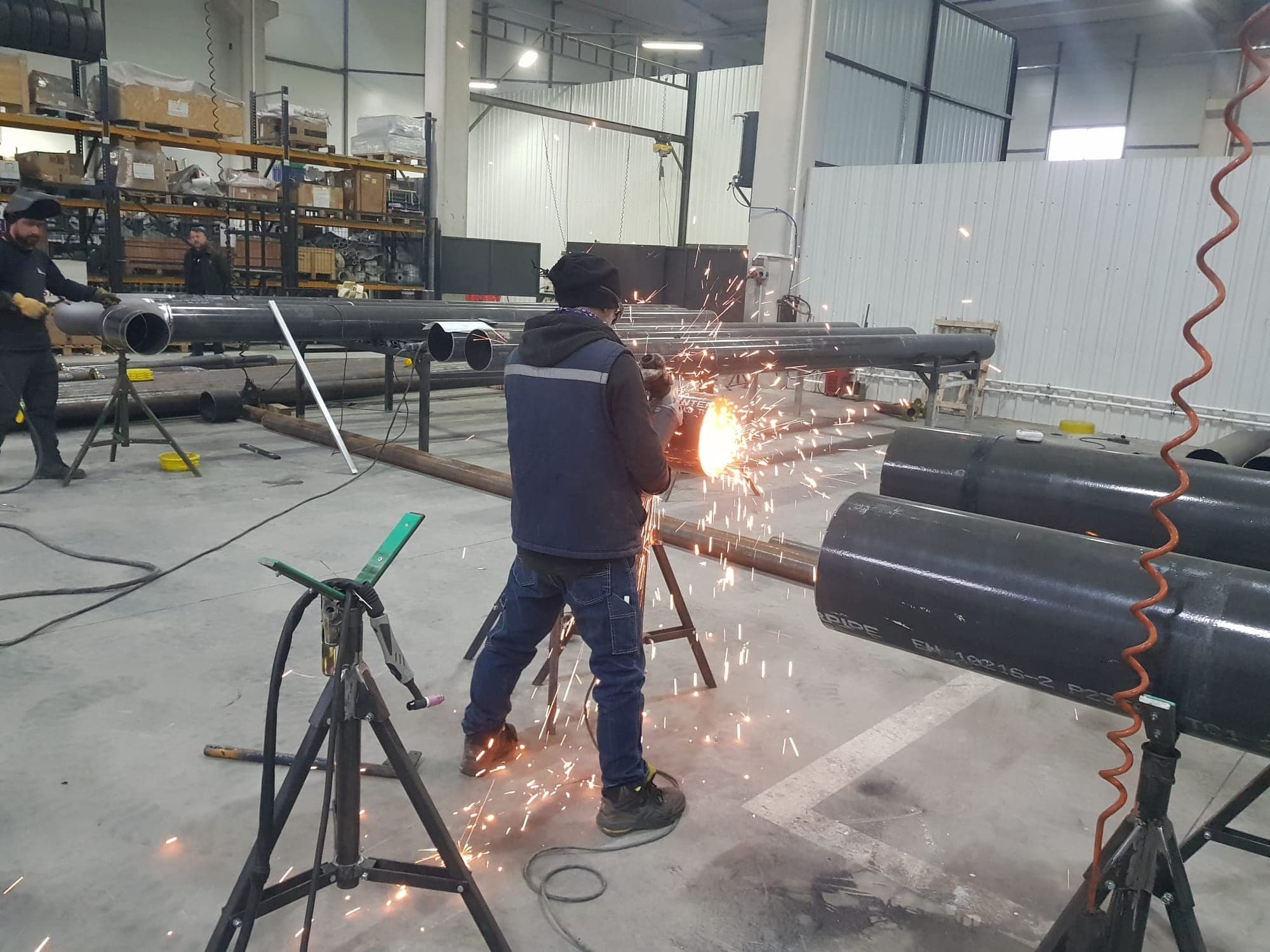 Spool Fabrication — site photo