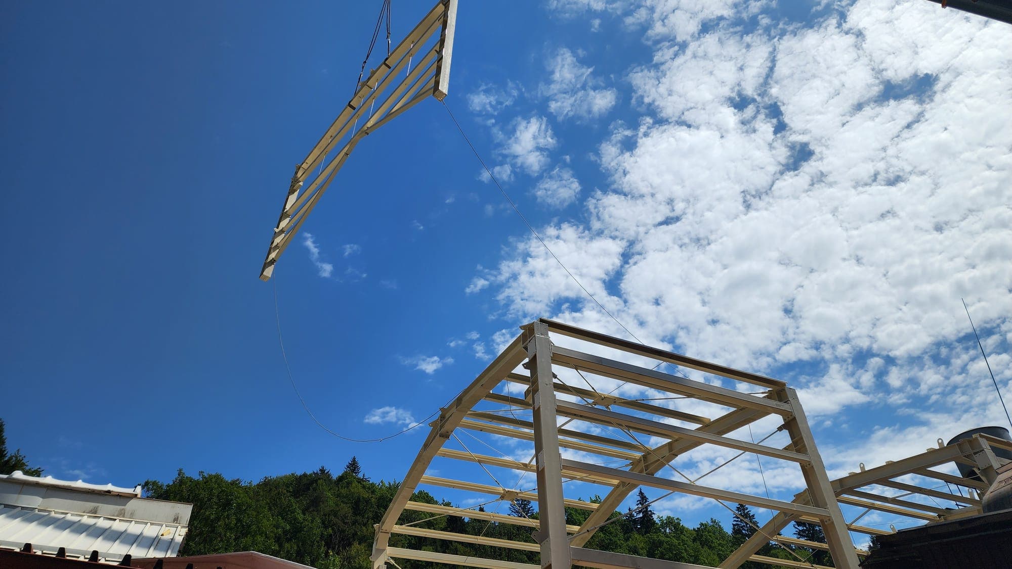Steel Structure Works — site photo