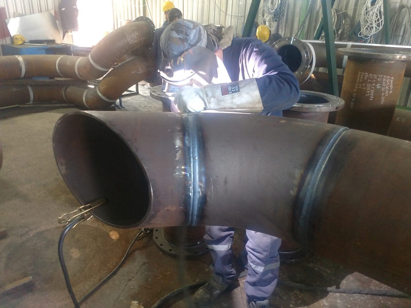 Spool Fabrication — site photo